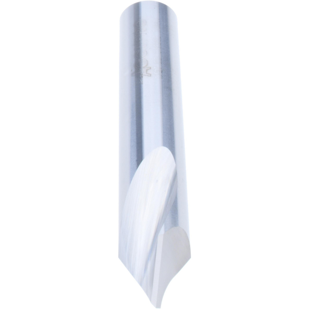 Accupro Spotting Drill: 1/2" Dia, 60 deg, 3" OAL, Solid Carbide - 89698781