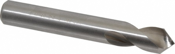 Value Collection Spotting Drill: 3/4" Dia, 90 deg, 5" OAL, High-Speed Steel - 1944296003400X5