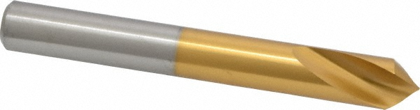 Magafor Spotting Drill: 1.20 mm Dia, 90 deg, Solid Carbide - 88809001200
