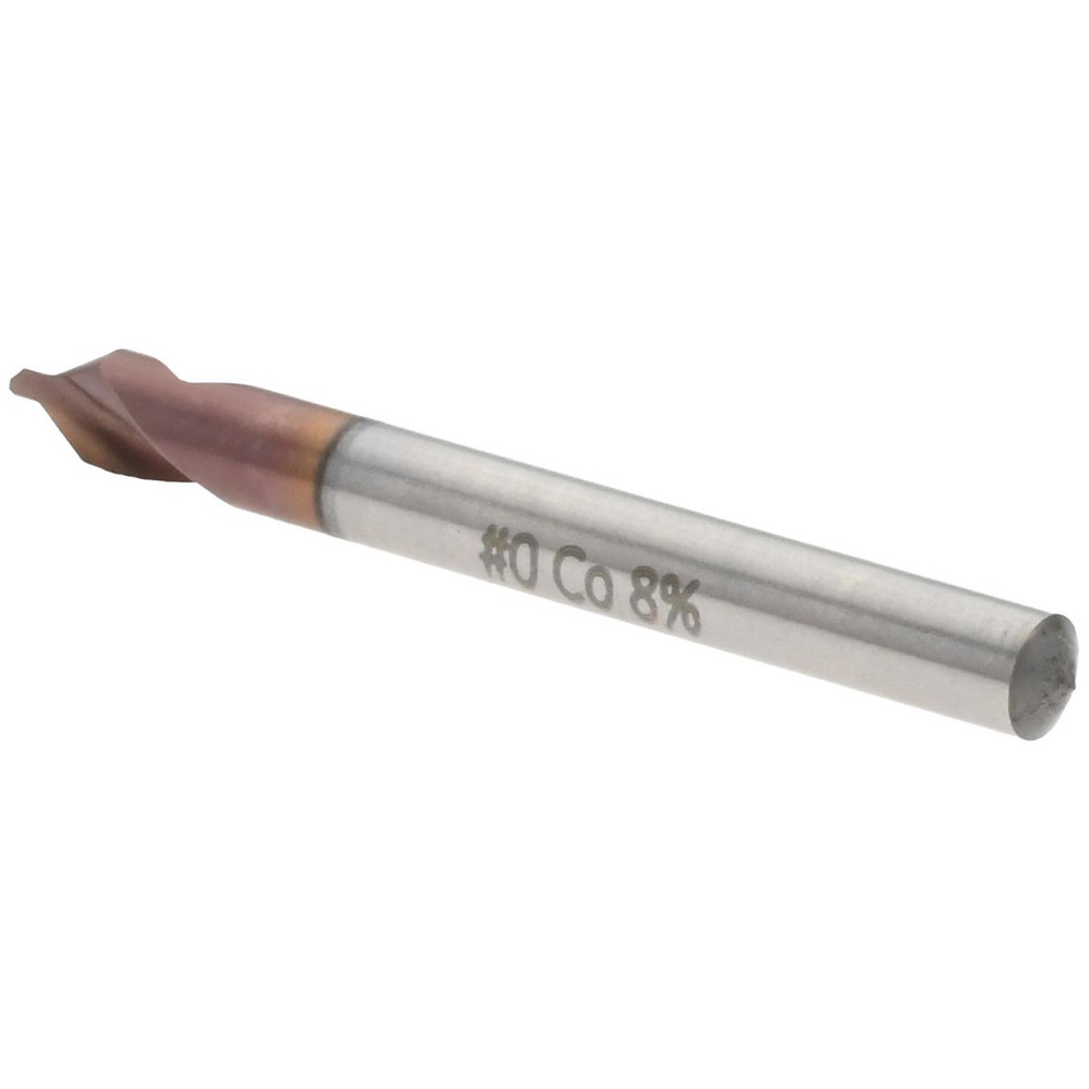 Magafor Combination Drill & Countersink: #0, 1/8" Body Dia, 118 deg, Cobalt - 80091500E00