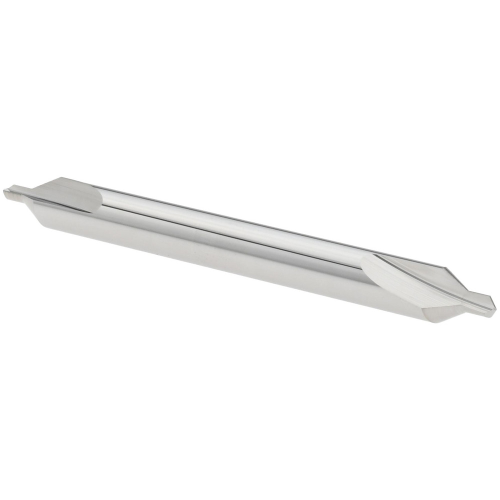 Harvey Tool Combination Drill & Countersink: #2, 3/16" Body Dia, 118 deg, Solid Carbide - 822540