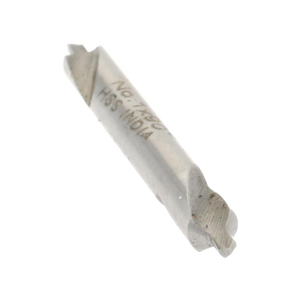 Value Collection Combination Drill & Countersink: #1, 1/8" Body Dia, High-Speed Steel - 1564000010000X0