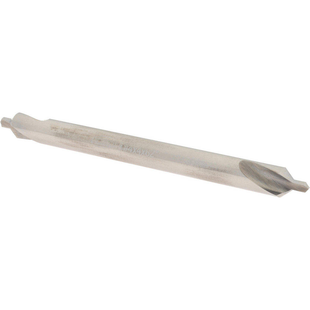 Value Collection Combination Drill & Countersink: #4, 5/16" Body Dia, High-Speed Steel - 156400004000004