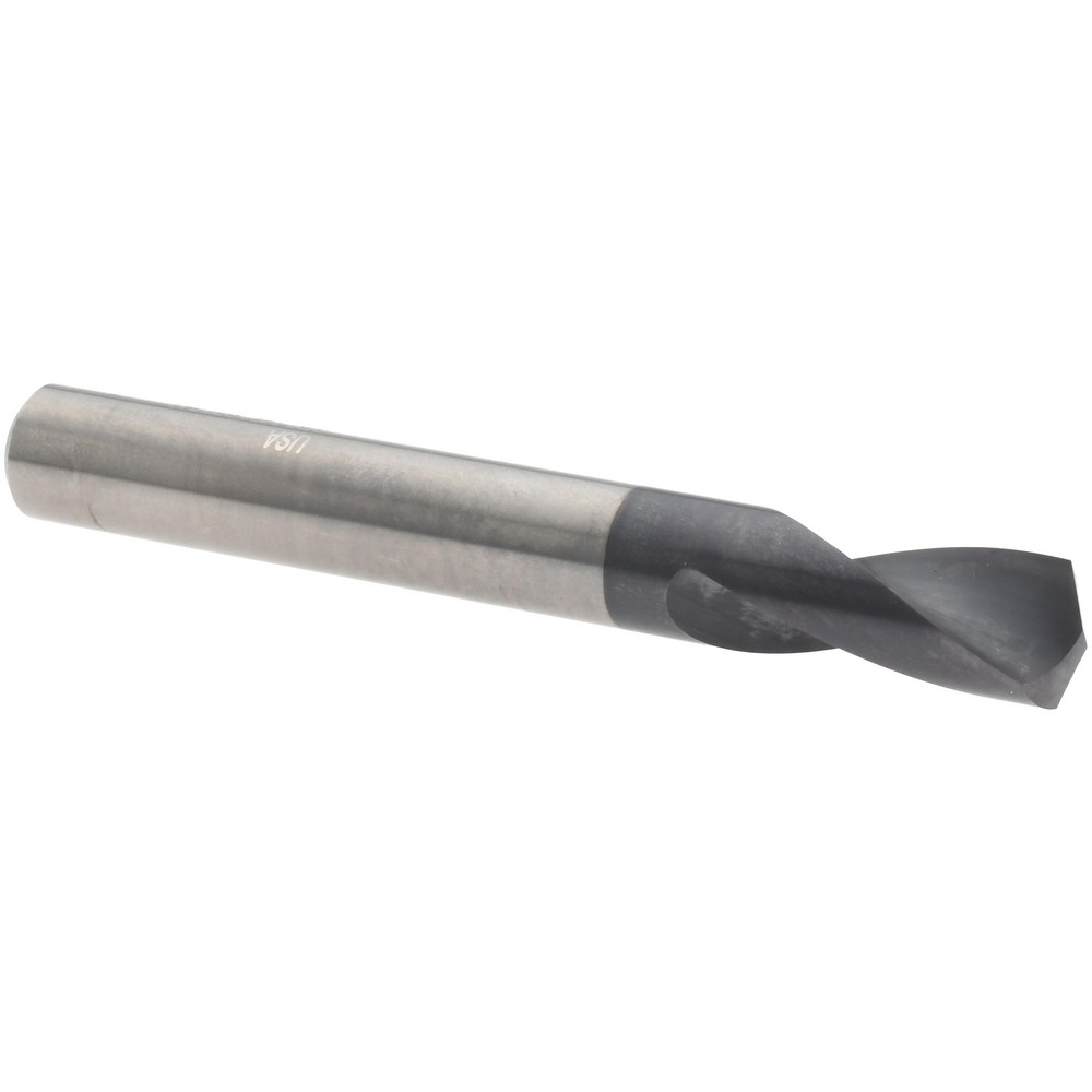 Keo Spotting Drill: 3/8" Dia, 142 deg, 2-1/2" OAL, Solid Carbide - 956-000-657