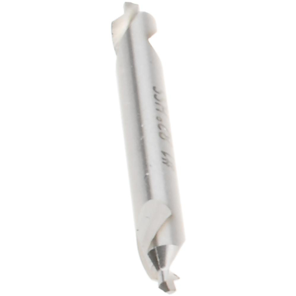 Hertel Combination Drill & Countersink: #1, 1/8" Body Dia, 118 deg, High-Speed Steel - H-81154010000