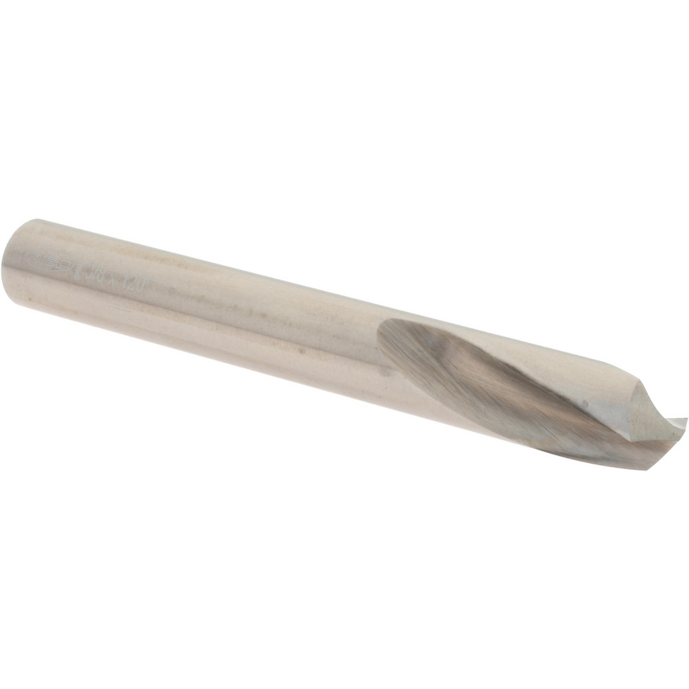 Walter-Titex Spotting Drill: 16.00 mm Dia, 120 deg, 115 mm OAL, High-Speed Steel - 5056865