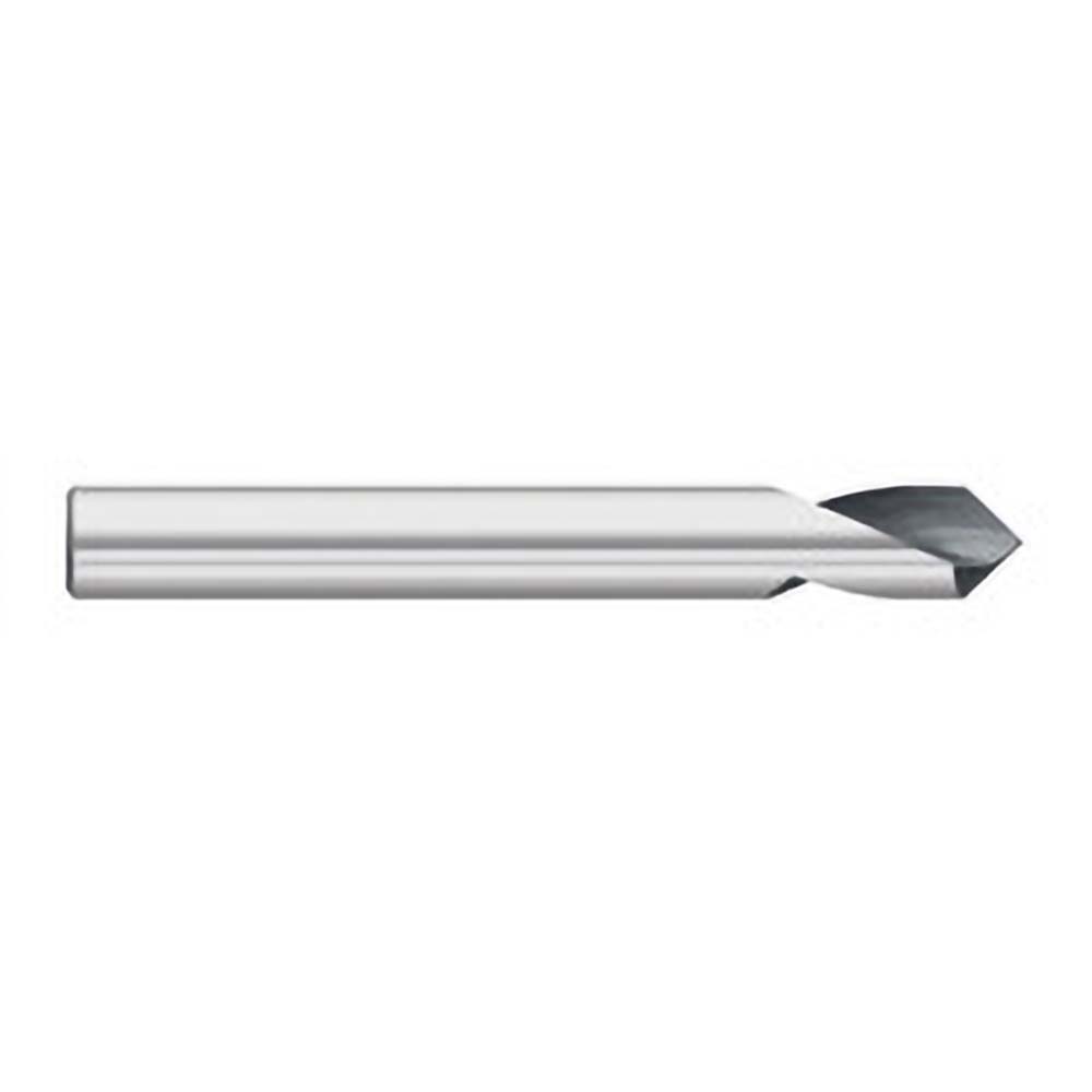 Emuge Spotting Drill: 1/2" Dia, 90 deg, 3" OAL, Solid Carbide - EFUT3100.1270
