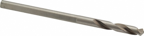 Hertel Combination Drill & Countersink: #6, 1/2" Body Dia, 118 deg, Cobalt - H-81186060500