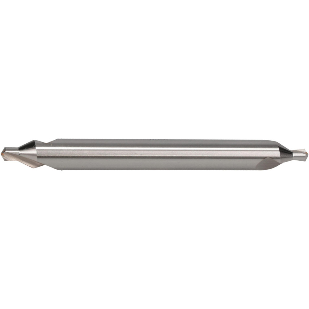 Hertel Combination Drill & Countersink: #6, 1/2" Body Dia, 118 deg, Cobalt - H-81186060500