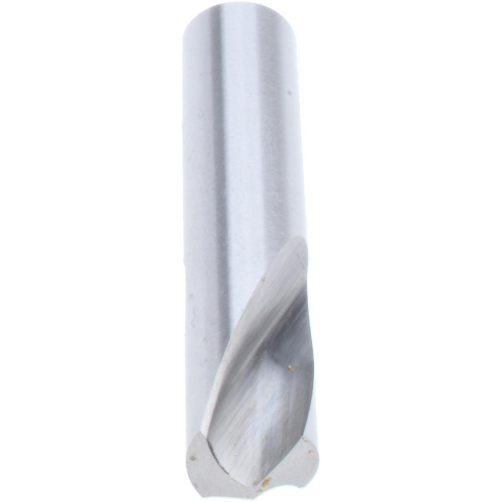 Hertel Spotting Drill: 3/8" Dia, 118 deg, 2" OAL, High-Speed Steel - H-8119B095200