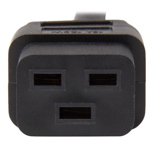 Startech.Com 10ft NEMA 5-15P to IEC 320 C19 Power Cord - 125V at 15A - PXT515191410