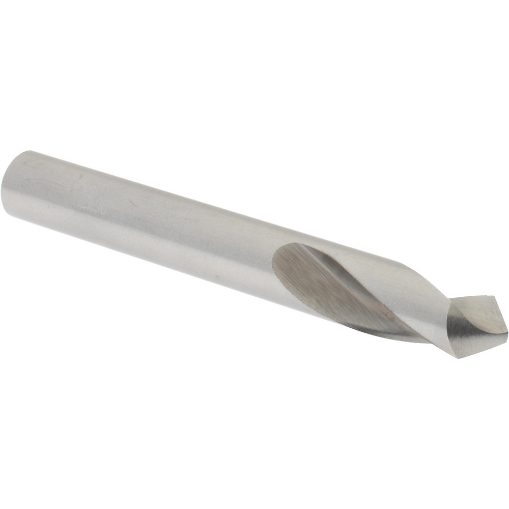 Walter-Titex Spotting Drill: 6.00 mm Dia, 90 deg, 140 mm OAL, High-Speed Steel - 5153702