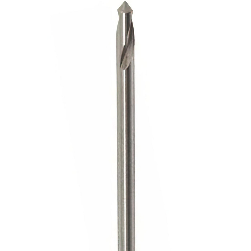 Walter-Titex Spotting Drill: 6.00 mm Dia, 90 deg, 140 mm OAL, High-Speed Steel - 5153702