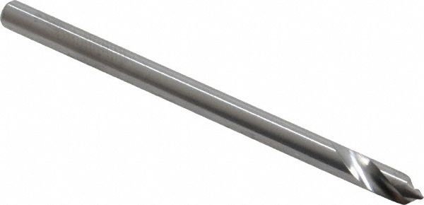 Harvey Tool Spotting Drill: 1/16" Dia, 140 deg, 1-1/2" OAL, Solid Carbide - 39862