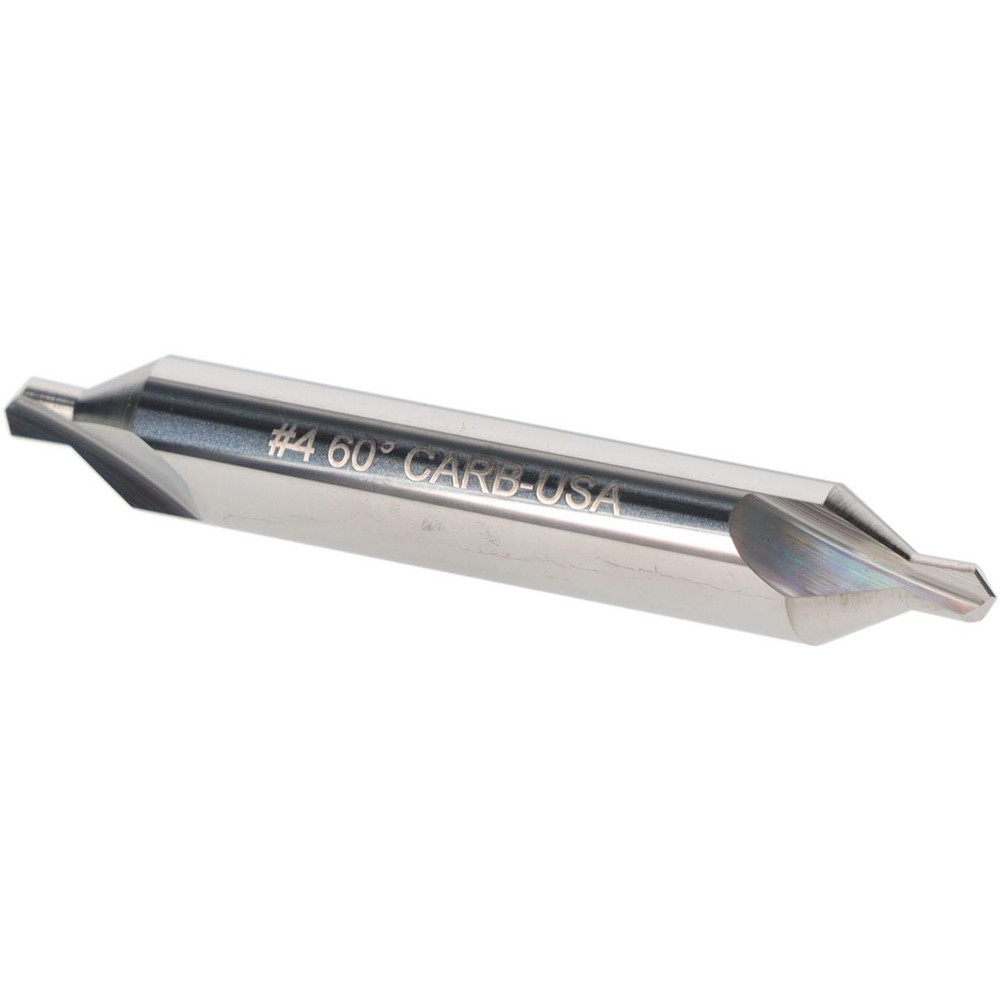 Walter-Titex Combination Drill & Countersink: #4, 7.94 mm Body Dia, High-Speed Steel - 5073665