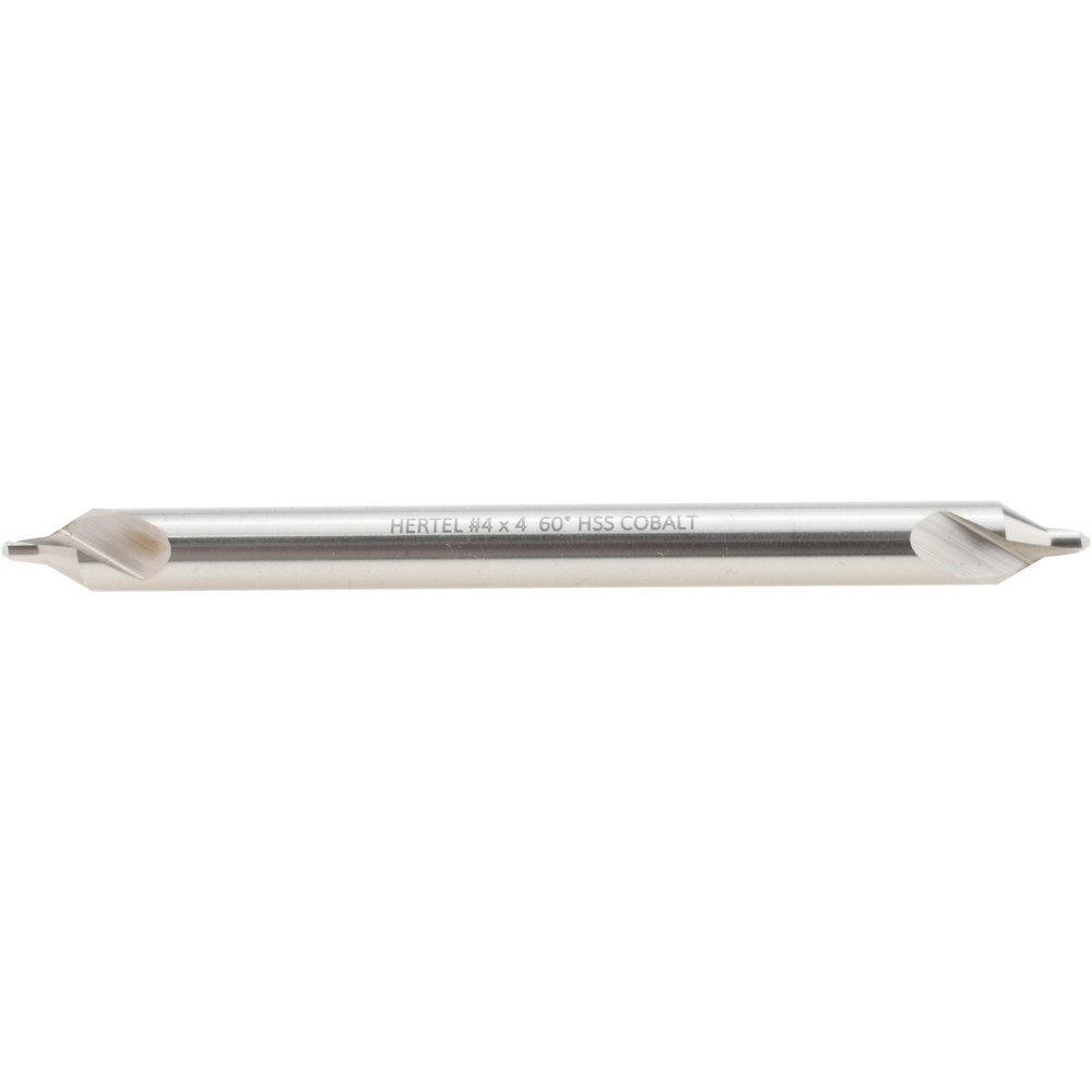 Walter-Titex Combination Drill & Countersink: #4, 7.94 mm Body Dia, High-Speed Steel - 5073665