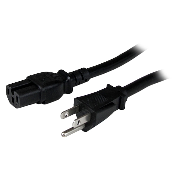 Startech.Com 8ft NEMA 51-15P to IEC C15 PC Power Cord - 14 AWG - PXT515C158