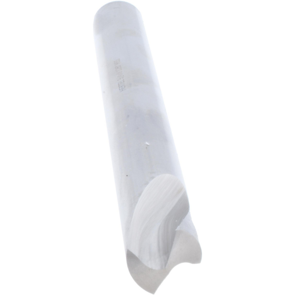 Hertel Spotting Drill: 3/4" Dia, 120 deg, 8" OAL, High-Speed Steel - H-8119D190508
