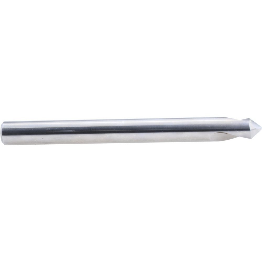 Hertel Spotting Drill: 3/4" Dia, 120 deg, 8" OAL, High-Speed Steel - H-8119D190508