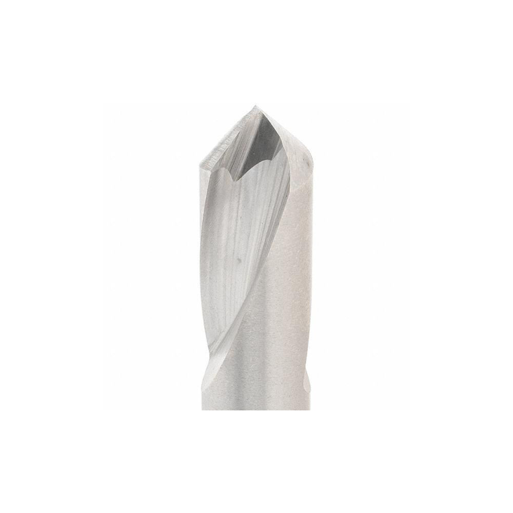 Melin Tool Spotting Drill: 3/8" Dia, 90 deg, 3-1/2" OAL, Cobalt M-42 - 10867