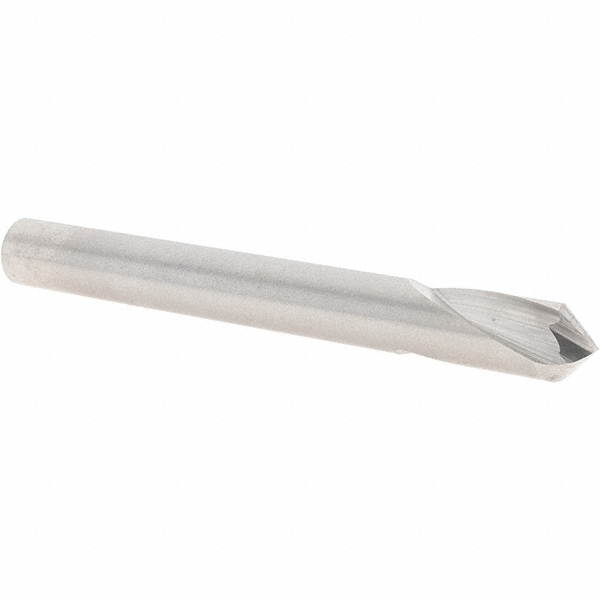 Melin Tool Spotting Drill: 3/8" Dia, 90 deg, 3-1/2" OAL, Cobalt M-42 - 10867