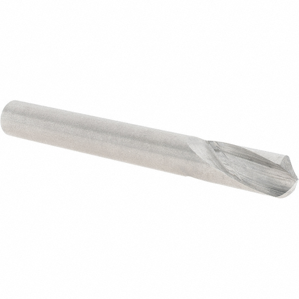 Melin Tool Spotting Drill: 3/8" Dia, 90 deg, 3-1/2" OAL, Cobalt M-42 - 10867