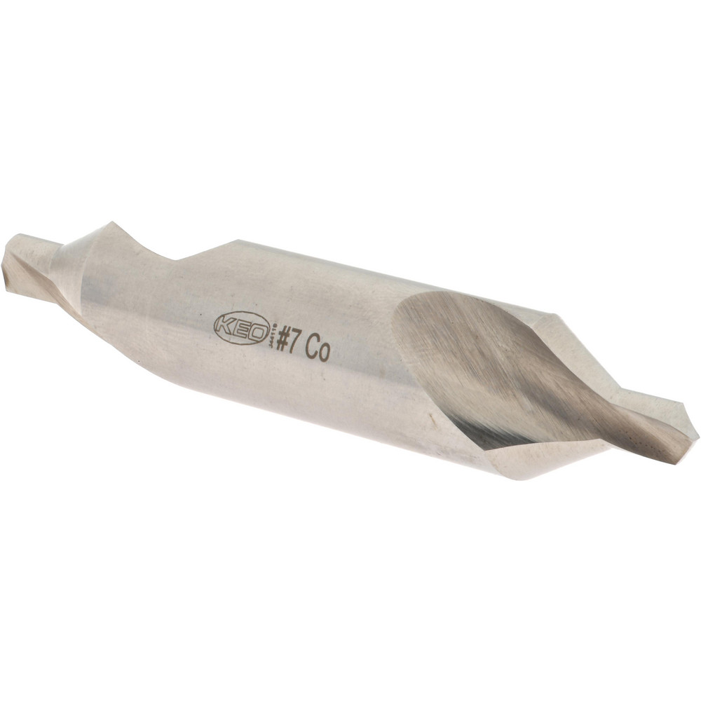 National Twist Drill Combination Drill & Countersink: #7, High-Speed Steel - 017137AW
