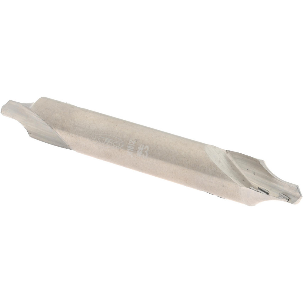 Keo Combination Drill & Countersink: 3.15 mm Body Dia, 118 deg, High-Speed Steel - 906-001-751