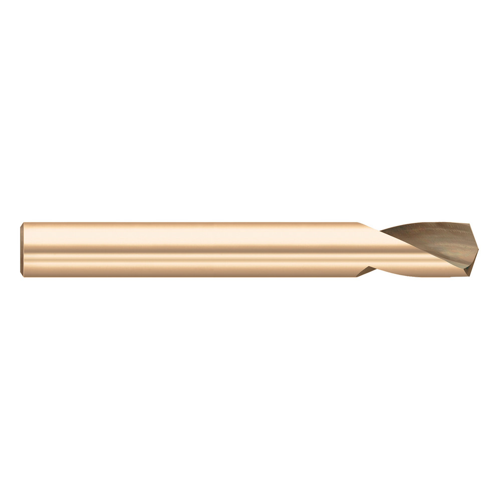 Titan USA Spotting Drill: 1/4" Dia, 142 deg, 2-1/2" OAL, Cobalt M-42 - TC95484