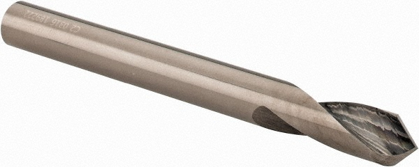 Harvey Tool Spotting Drill: 1/4" Dia, 150 deg, 2-1/2" OAL, Solid Carbide - 949516