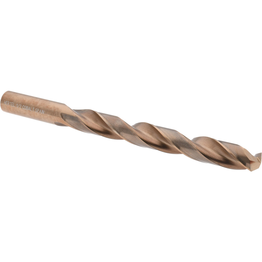 Hertel Spotting Drill: 7/8" Dia, 90 deg, 2-1/2" OAL, High-Speed Steel - H-8119A222200