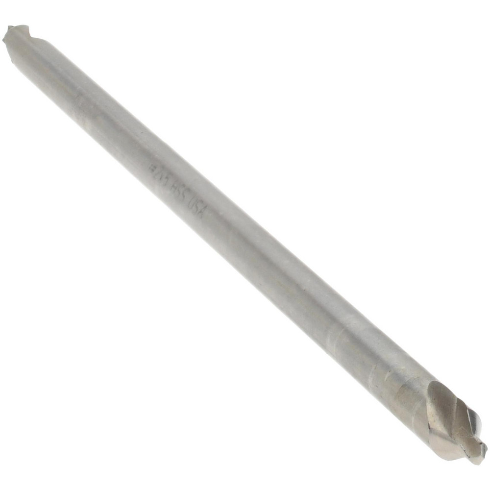 Titan USA Combination Drill & Countersink: #2, 3/16" Body Dia, 118 deg, High-Speed Steel - CS50025