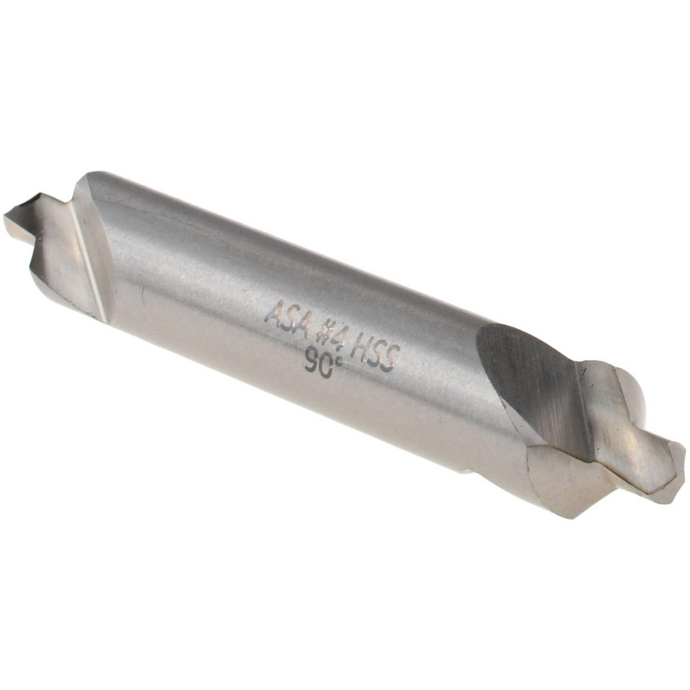 Magafor Combination Drill & Countersink: #4, 5/16" Body Dia, High-Speed Steel - 81155040000