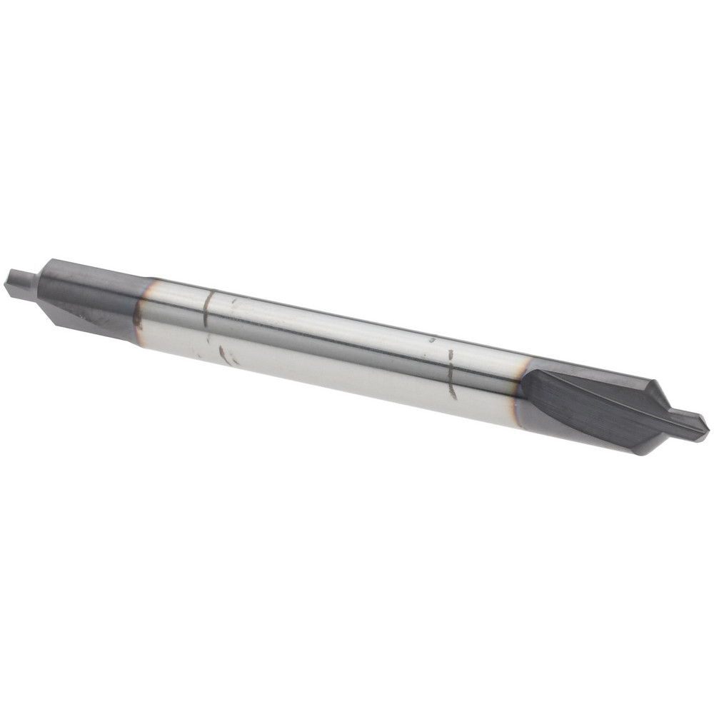 Titan USA Combination Drill & Countersink: #2, 3/16" Body Dia, 118 deg, High-Speed Steel - CS10002