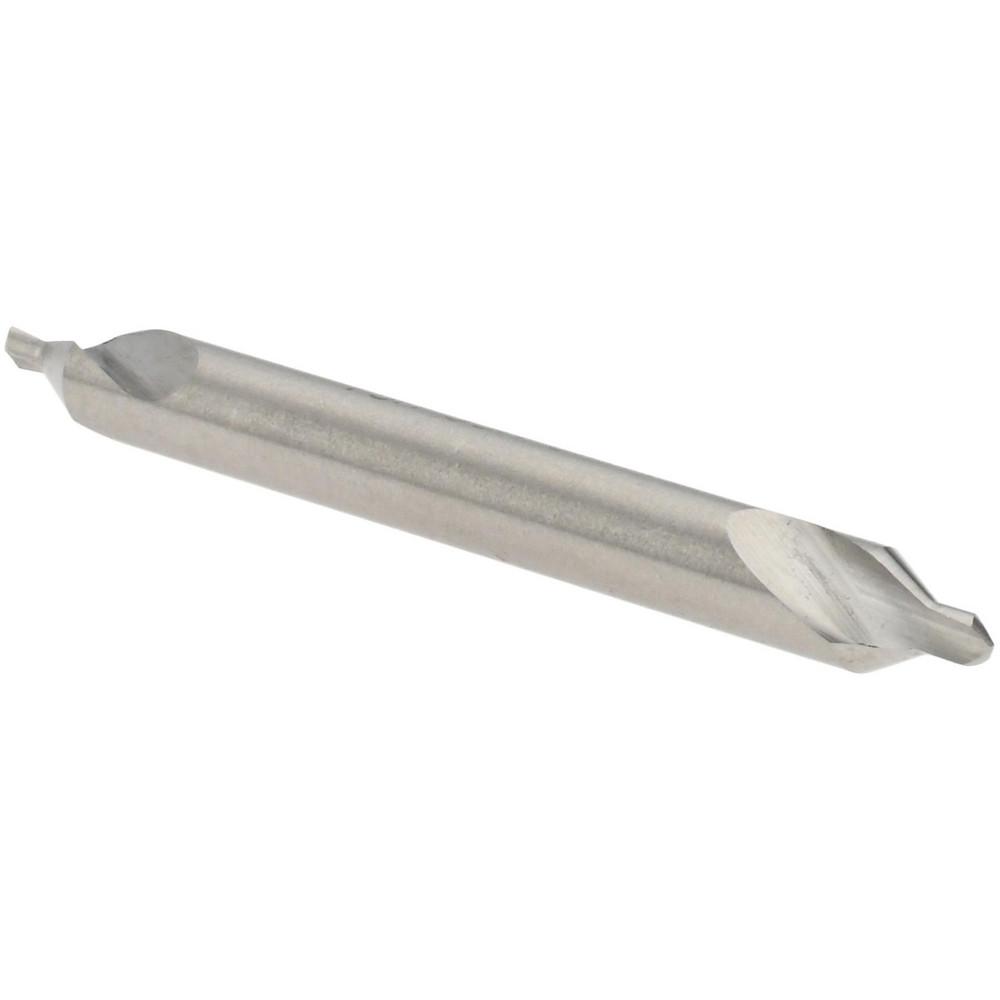 Titan USA Combination Drill & Countersink: #2, 3/16" Body Dia, 118 deg, High-Speed Steel - CS10002