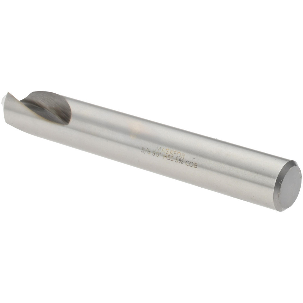 Magafor Spotting Drill: 5/8" Dia, 90 deg, 4-1/2" OAL, Cobalt M-35 (HSS-E) - 81195158700