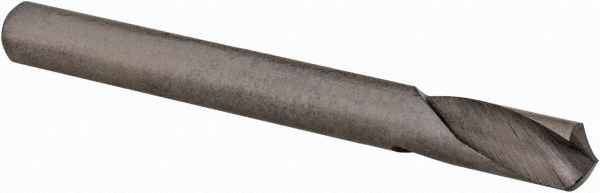 Keo Spotting Drill: 1/8" Dia, 118 deg, 1-1/4" OAL, High-Speed Steel - 955-000-011