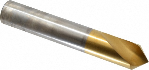 Guhring Spotting Drill: 1" Dia, 120 deg, High-Speed Steel - 9005560254000