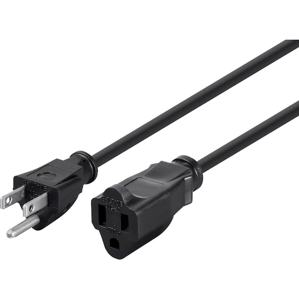 Monoprice 1Ft 14Awg Power Cord Cable W/ 3 Conductor Pc Power Connector - 5298