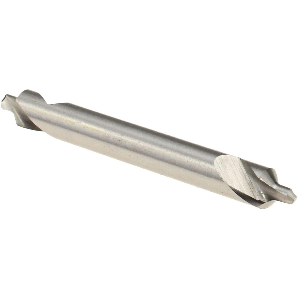 Dormer Pramet Combination Drill & Countersink: #2, 5/64" Body Dia, 120 deg, High-Speed Steel - 5969045