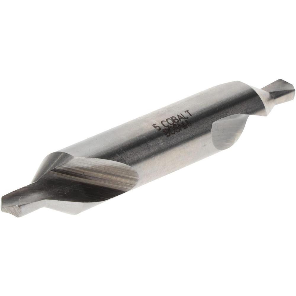 Value Collection Combination Drill & Countersink: #5, 7/16" Body Dia, 118 deg, Cobalt - BC04P0005