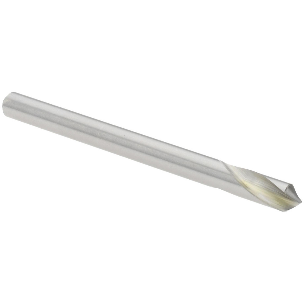 Walter-Titex Spotting Drill: 4.00 mm Dia, 90 deg, 55 mm OAL, High-Speed Steel - 5056875