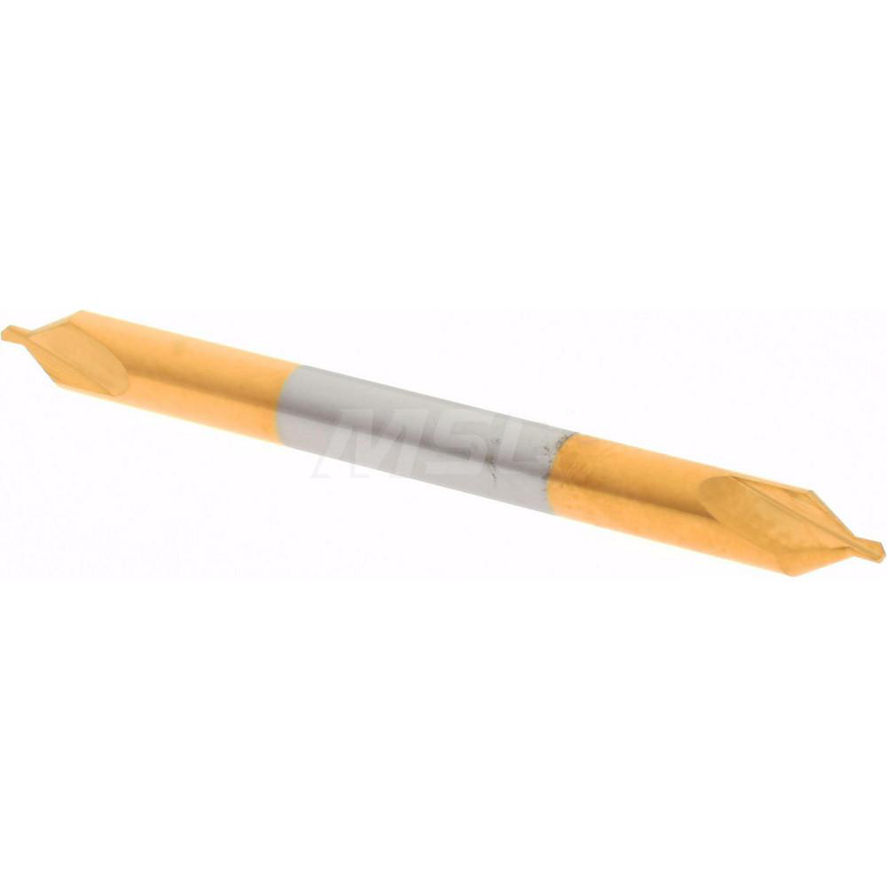 Titan USA Combination Drill & Countersink: #0, 1/8" Body Dia, 118 deg, Solid Carbide - CS36010