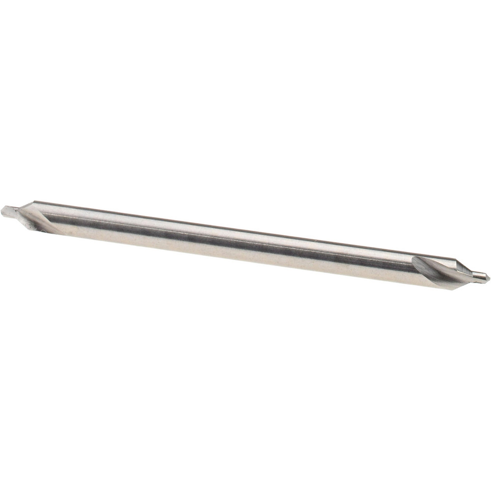 Harvey Tool Spotting Drill: 5/64" Dia, 90 deg, 1-1/2" OAL, Solid Carbide - 11478