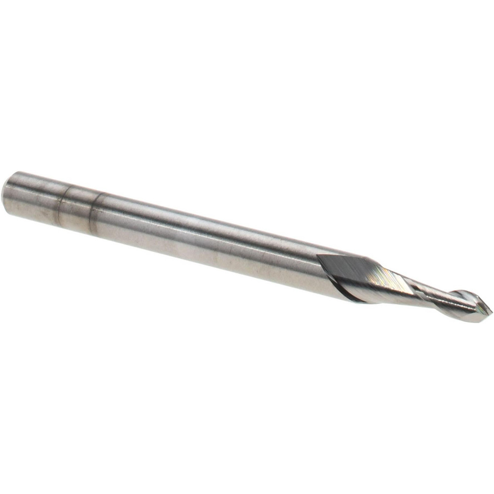 Harvey Tool Spotting Drill: 5/64" Dia, 90 deg, 1-1/2" OAL, Solid Carbide - 11478