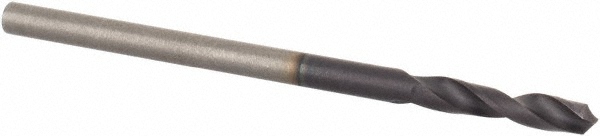 Guhring Spotting Drill: 6.35 mm Dia, 90 deg, 70 mm OAL, Solid Carbide - 9060270063500