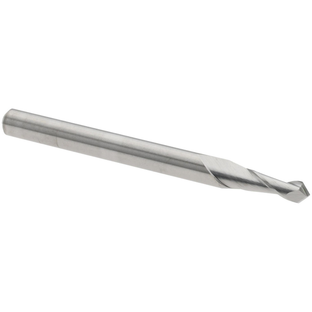 Harvey Tool Spotting Drill: 0.0200" Dia, 140 deg, 1.5000" OAL, Solid Carbide - 39820