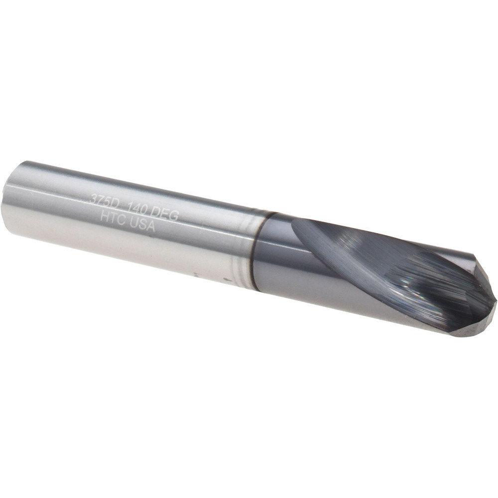 Harvey Tool Spotting Drill: 0.0200" Dia, 140 deg, 1.5000" OAL, Solid Carbide - 39820