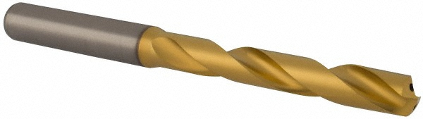 Emuge Spotting Drill: 1/4" Dia, 142 deg, 2-1/2" OAL, Solid Carbide - EFUT3300.0635