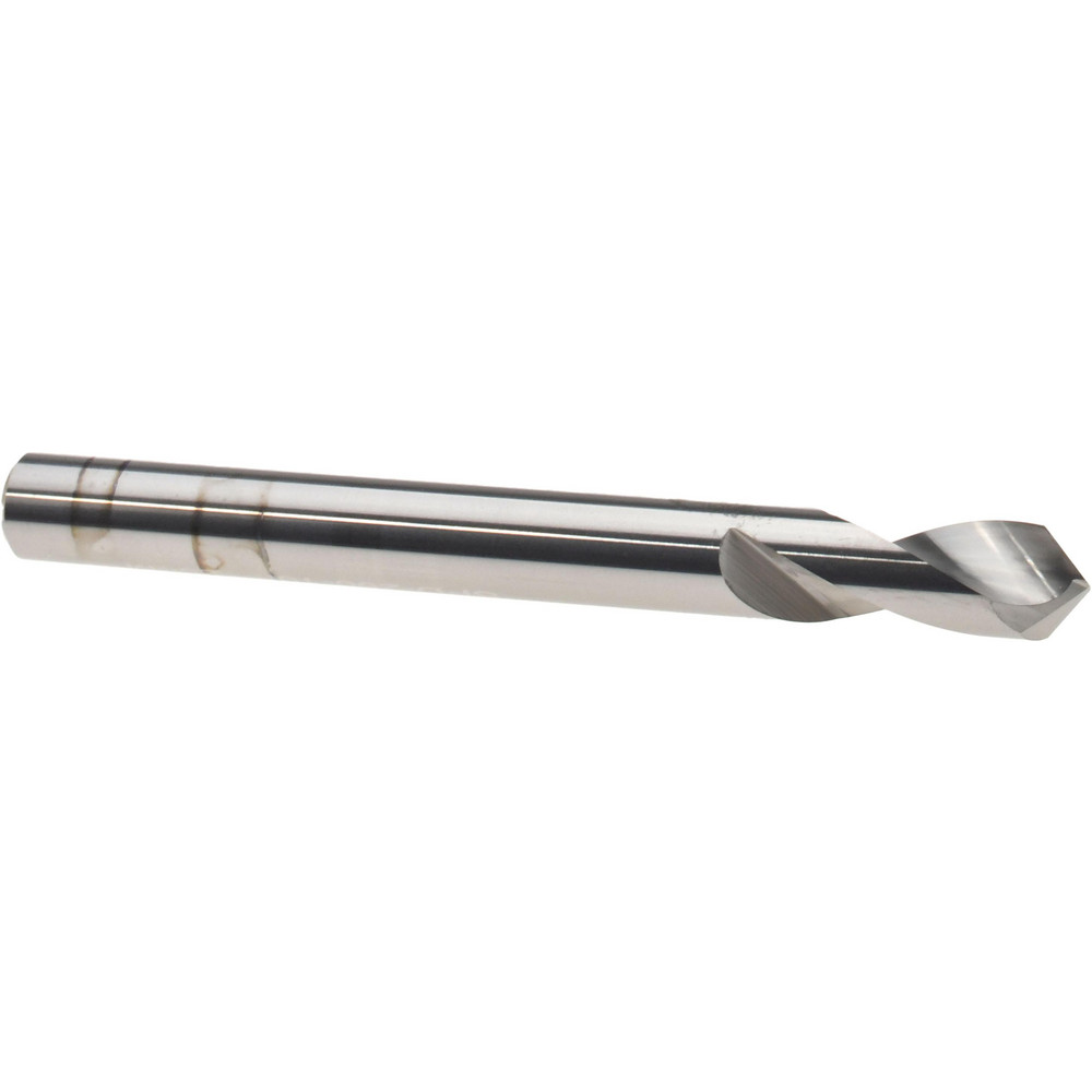 Emuge Spotting Drill: 1/4" Dia, 142 deg, 2-1/2" OAL, Solid Carbide - EFUT3300.0635
